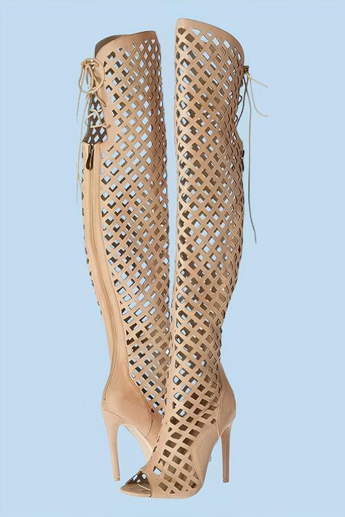 gladiator sandals thigh high