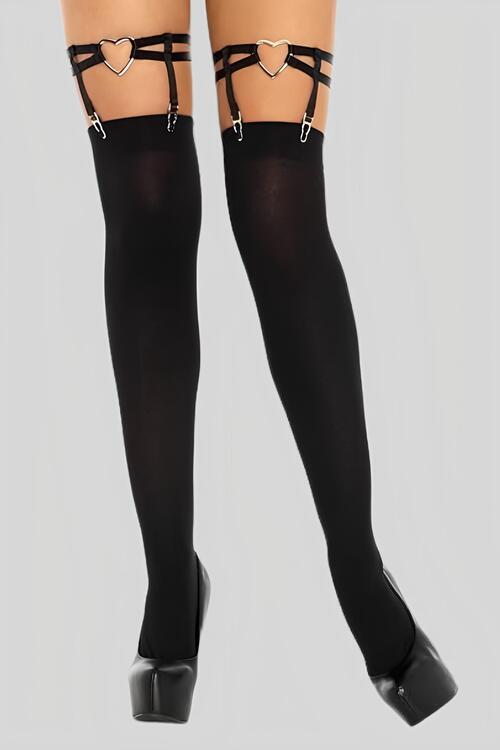 thigh high stockings for garter belt