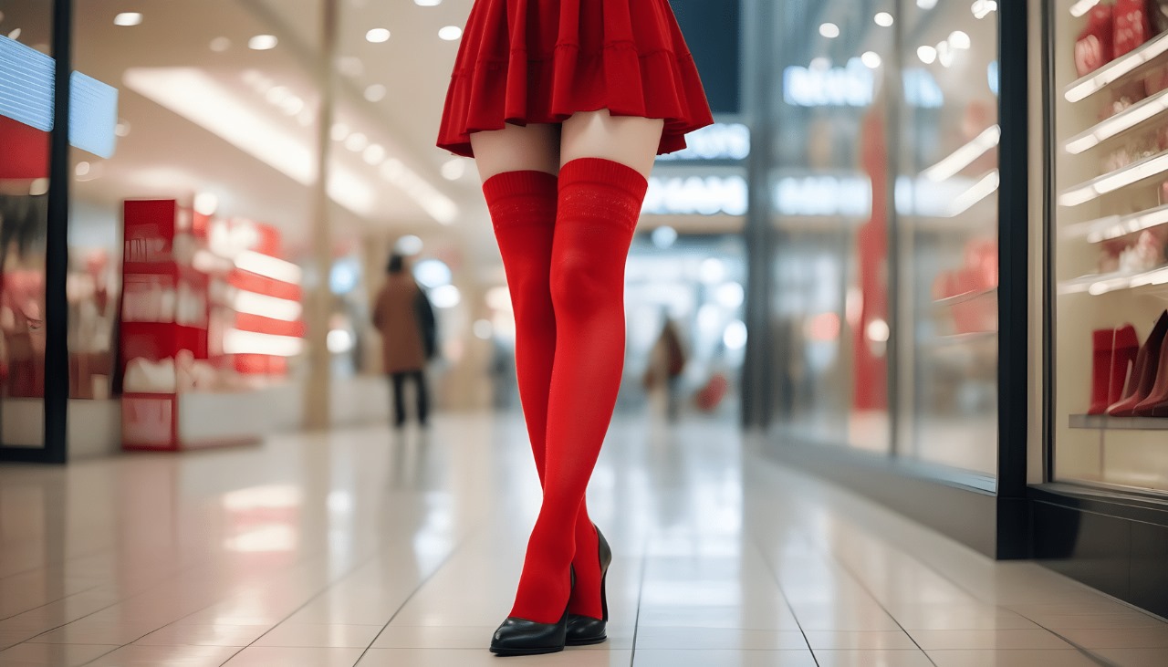 Outfit Ideas for thigh high stockings